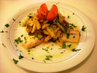 FILETTO DI ORATA CON VERDURE MISTE